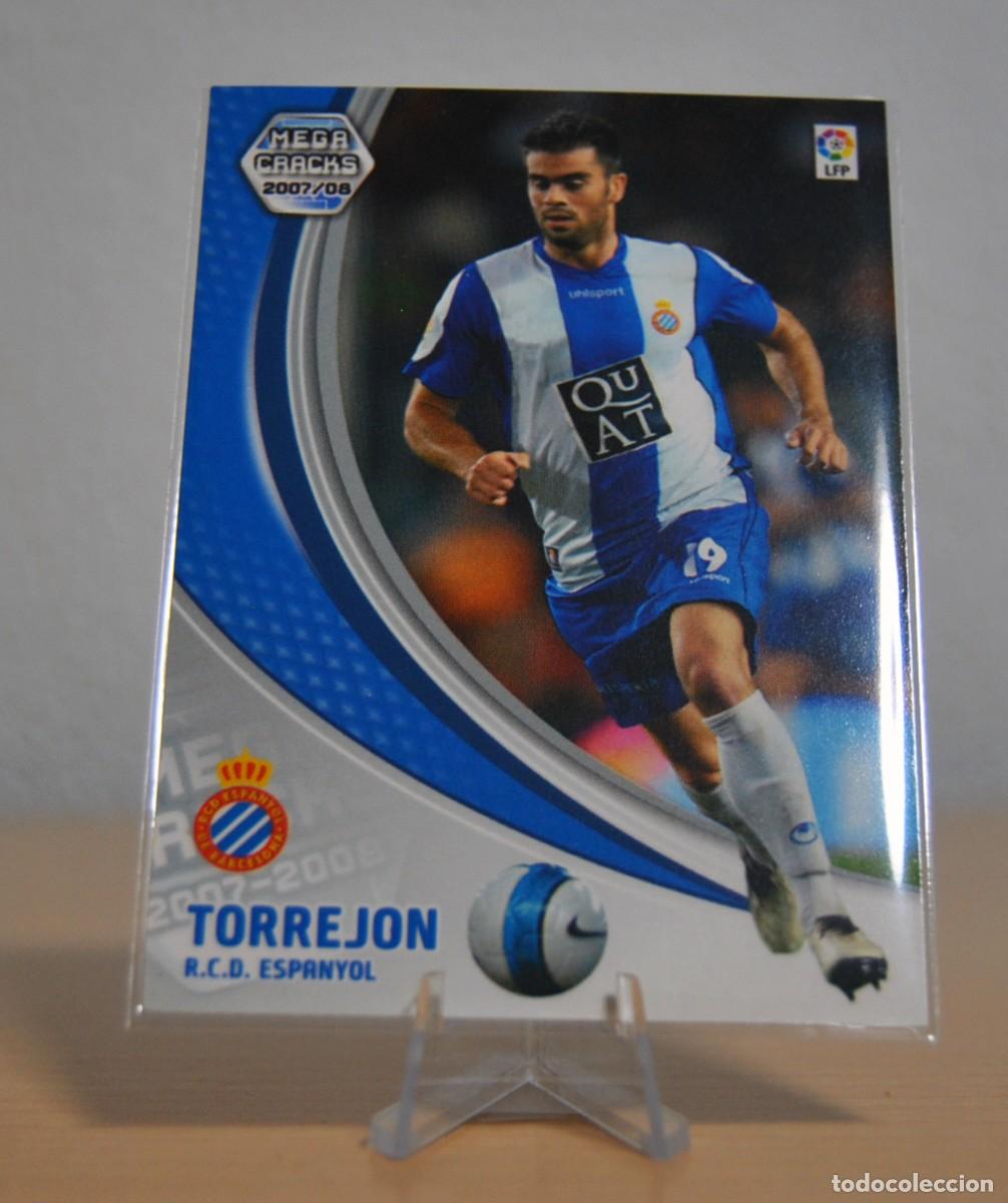Trading cards: Torrejon, n&ordm;115 (R.C.D. Espanyol). Colecci&oacute;n Cromos MegaCracks 2007-2008. Panini.