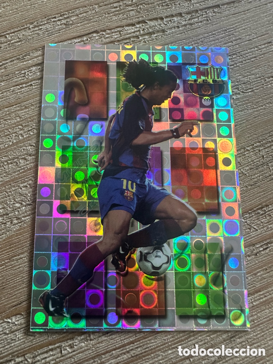 Trading Cards: RONALDINHO FC BARCELONA 161 CRACK LAS FICHAS DE LA LIGA 2004 MUNDICROMO 2003-04 03 04.