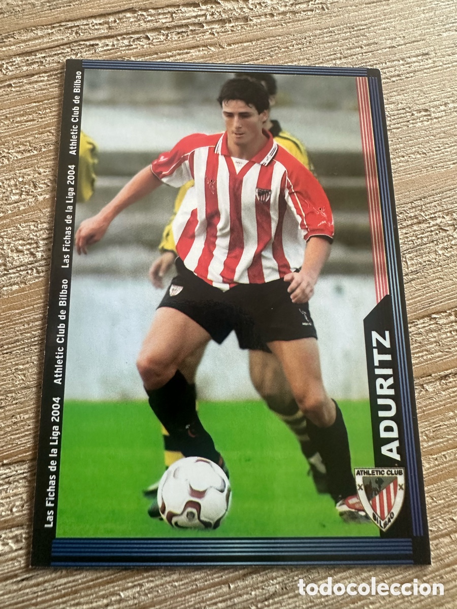 Trading Cards: ADURIZ ATHLETIC CLUB 185 &rdquo;BAJA&rdquo; LAS FICHAS DE LA LIGA 2004 MUNDICROMO 2003-04 03 04.