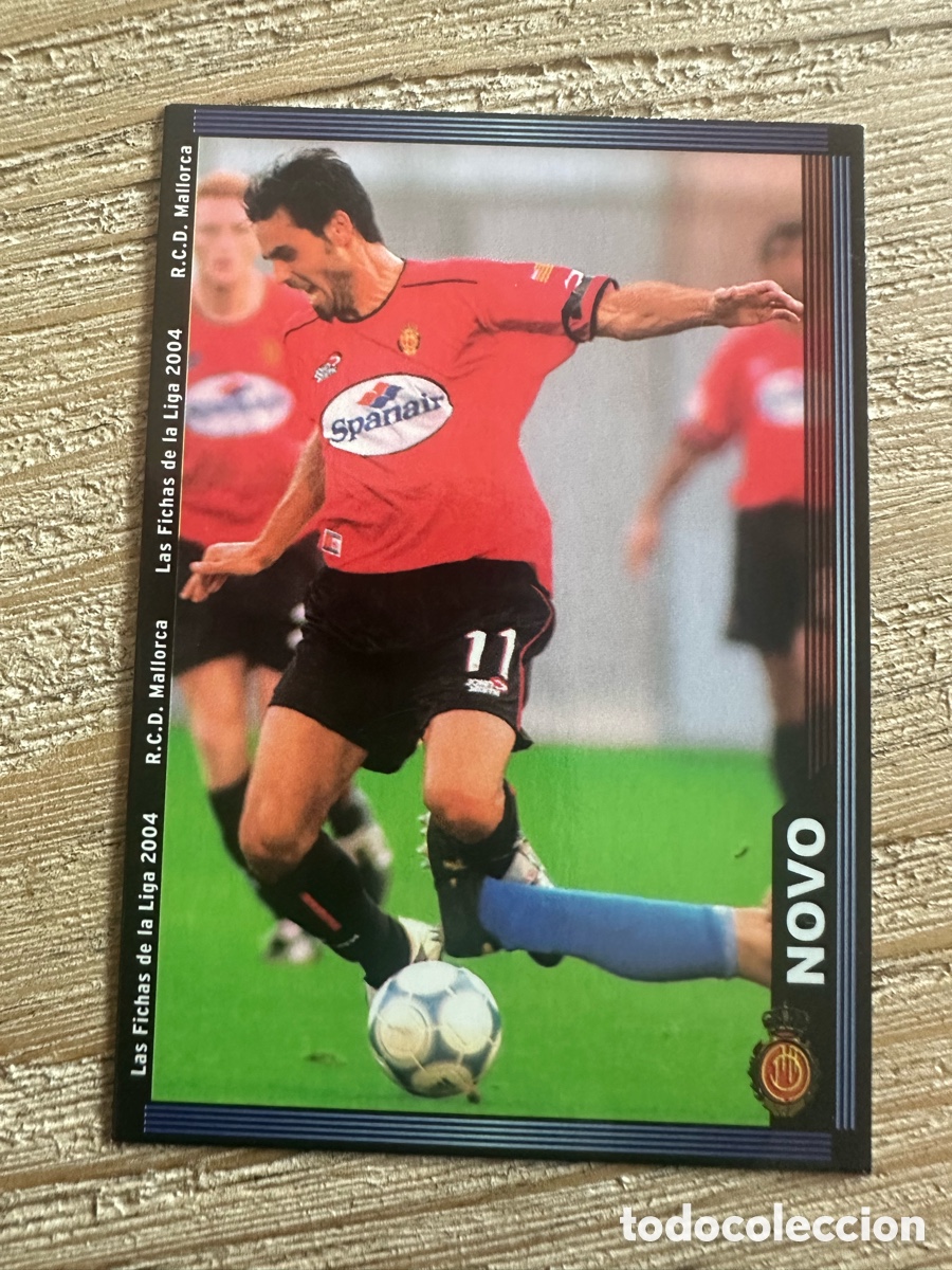 Trading Cards: NOVO MALLORCA 228 &rdquo;BAJA&rdquo; LAS FICHAS DE LA LIGA 2004 MUNDICROMO 2003-04 03 04.