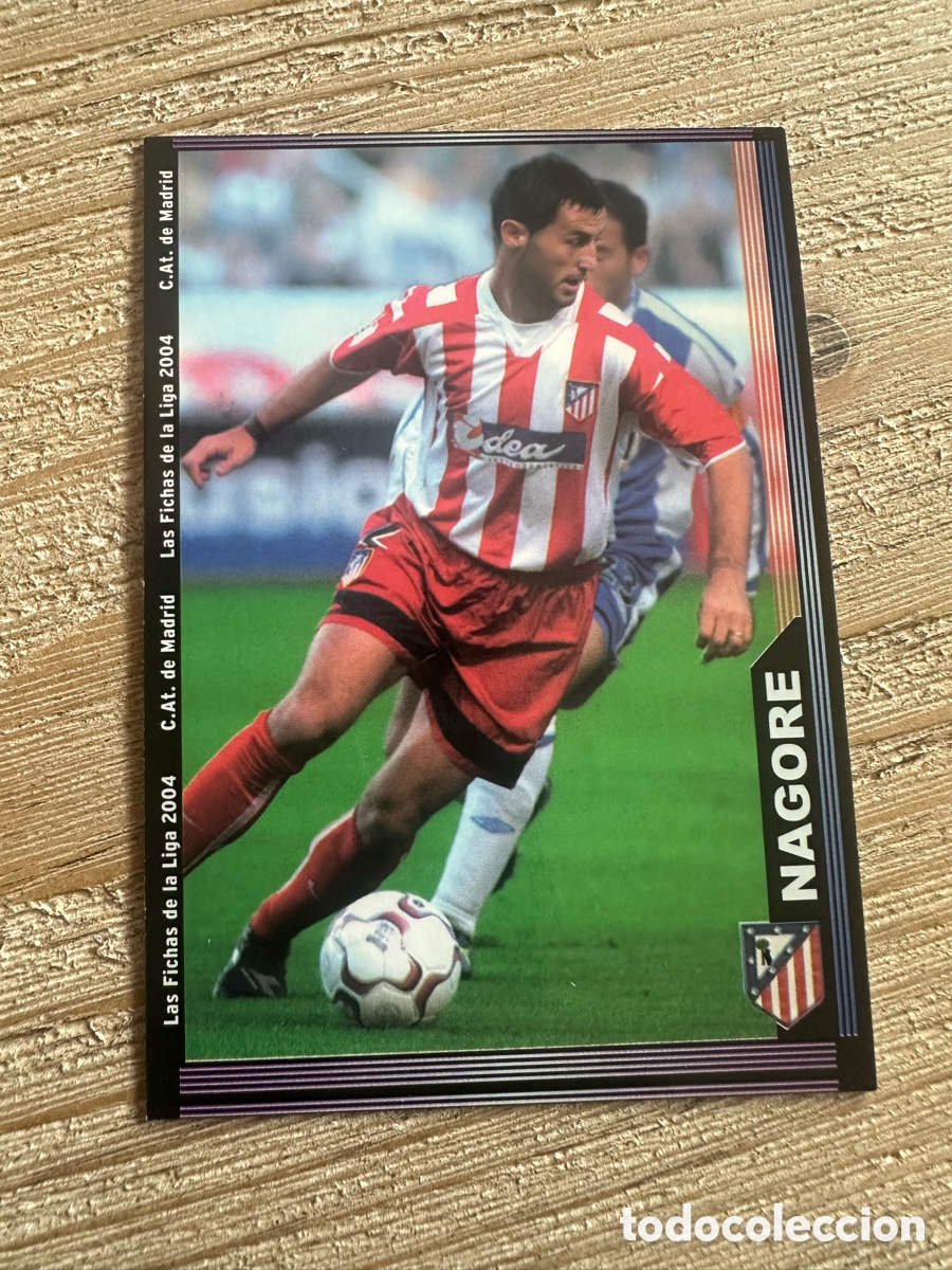 Figurine Collezionabili: NAGORE AT MADRID 314 &rdquo;BAJA&rdquo; LAS FICHAS DE LA LIGA 2004 MUNDICROMO 2003-04 03 04.