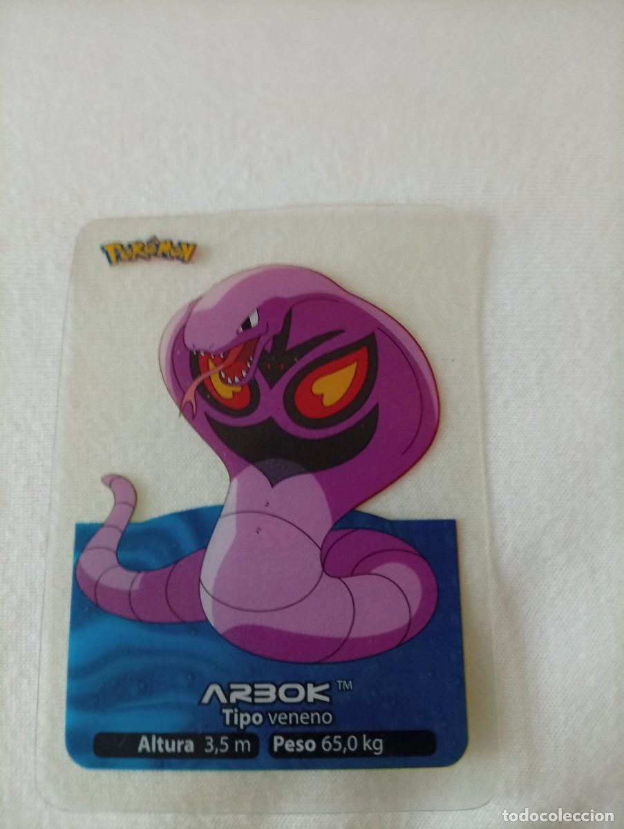Trading cards: Carta de Arbok, n&uacute;mero 024, de la serie Lamincards 2005. - Pok&eacute;mon: Arbok - N&uacute;mero: 024 -