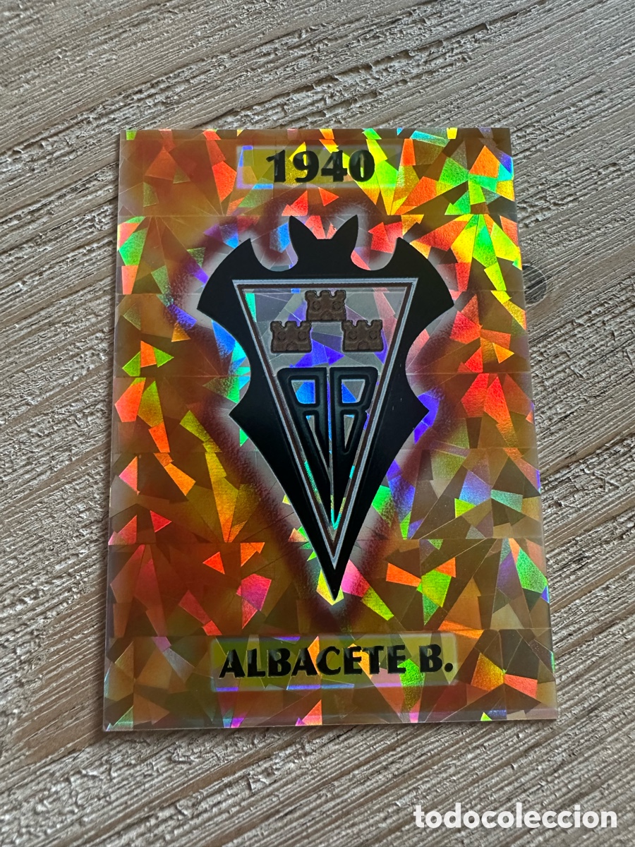 Trading cards: ESCUDO ALBACETE 514 LAS FICHAS DE LA LIGA 2004 MUNDICROMO 2003-04 03 04.