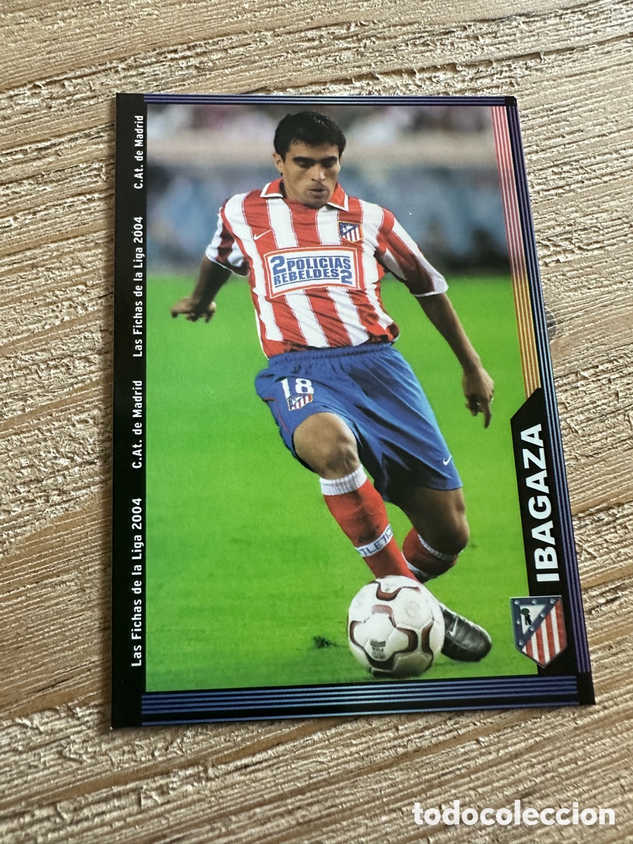 Trading cards: IBAGAZA AT MADRID + 582 LAS FICHAS DE LA LIGA 2004 MUNDICROMO 2003-04 03 04.