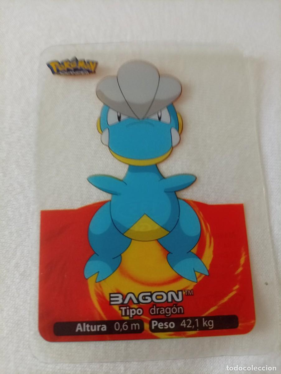 Trading cards: Carta de Pok&eacute;mon Bagon, n&uacute;mero 135, de la serie Lamincards 2005.