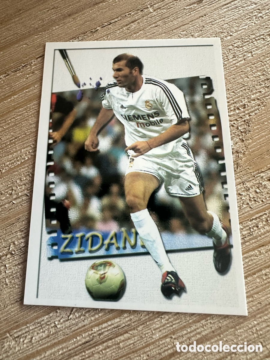 Sammelkarten: ZIDANE REAL MADRID 687 LOS + CREATIVOS LAS FICHAS DE LA LIGA 2004 MUNDICROMO 2003-04 03 04.