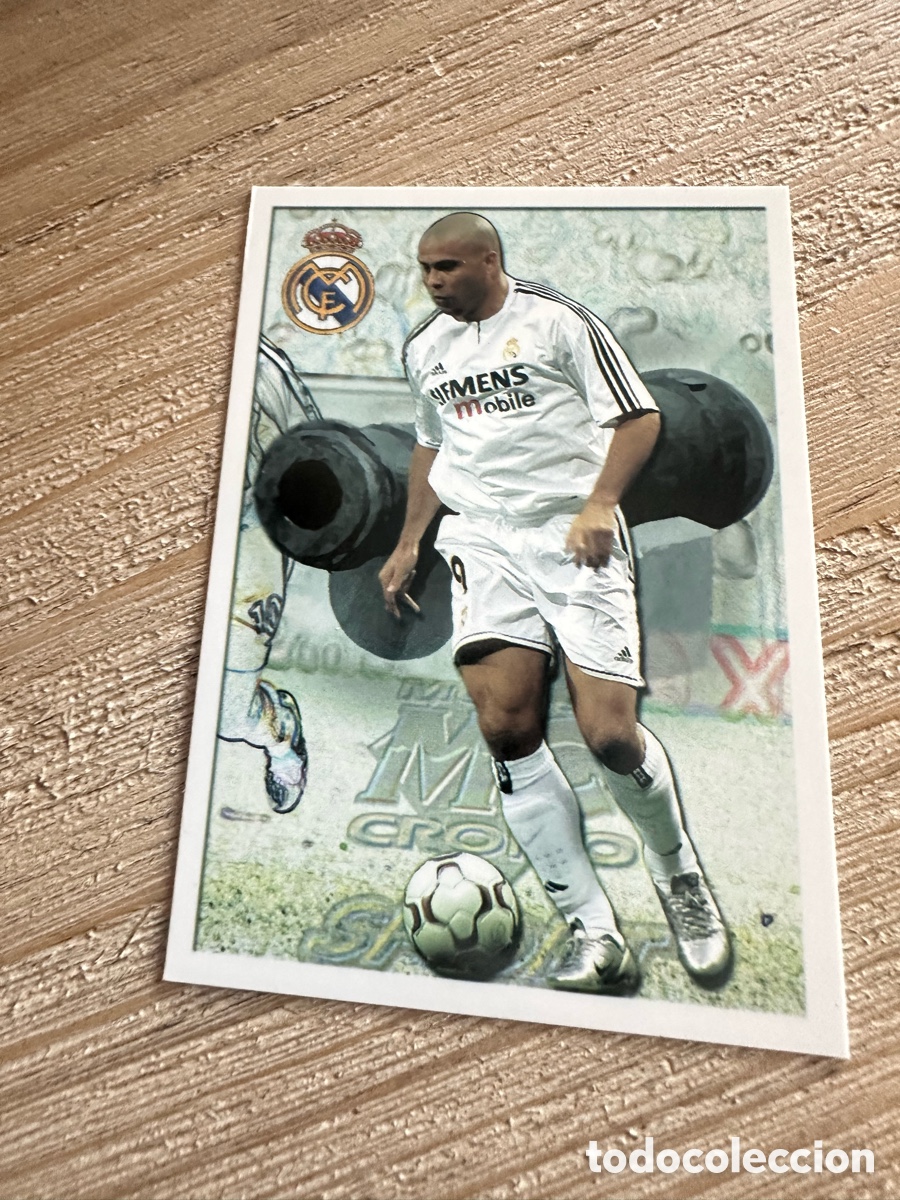 Sammelkarten: RONALDO REAL MADRID 692 LOS + CA&Ntilde;ONEROS LAS FICHAS DE LA LIGA 2004 MUNDICROMO 2003-04 03 04.