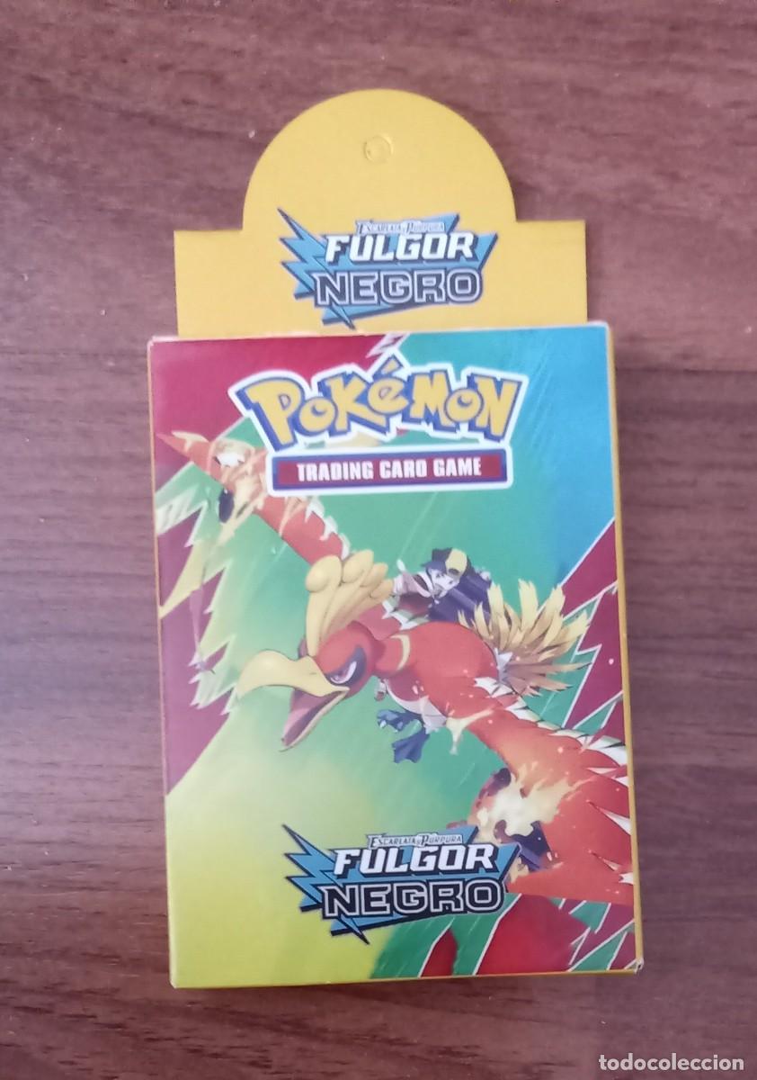 Sammelkarten: POKEMON TRADING CARD GAME... escarlata purpura. FULGOR NEGRO. estuche de 30 cartas