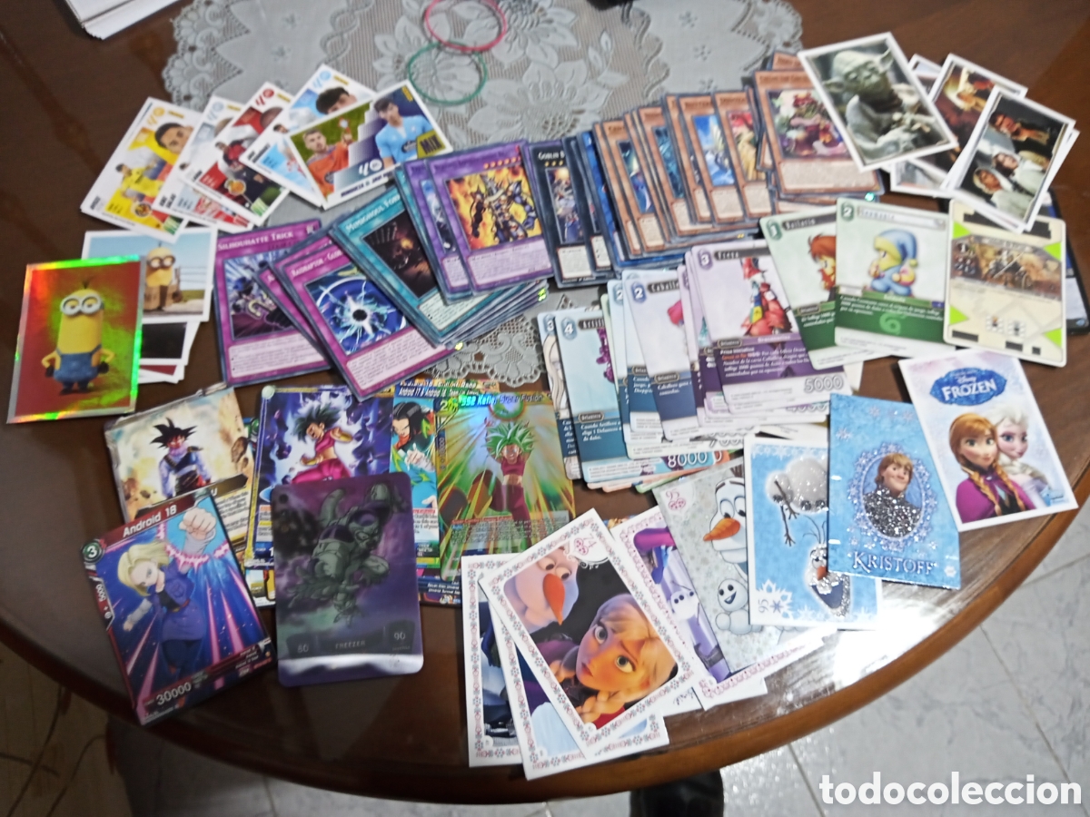 Cartas Colecion&aacute;veis: LOTE VARIADOS DE CARTAS Y CROMOS. SIN USO. EN TOTAL 104.