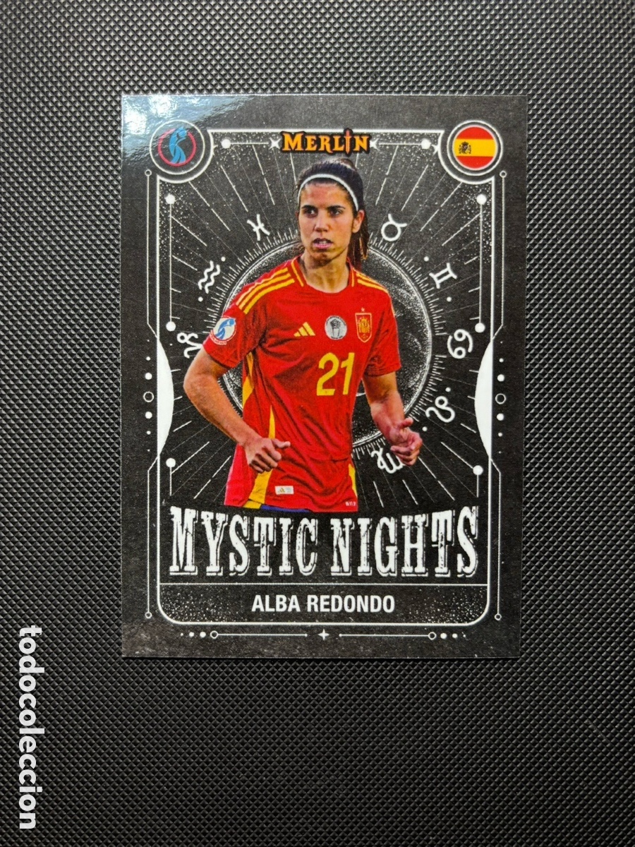 Trading cards: ALBA REDONDO MYSTIC NIGHTS CARD ESPANA