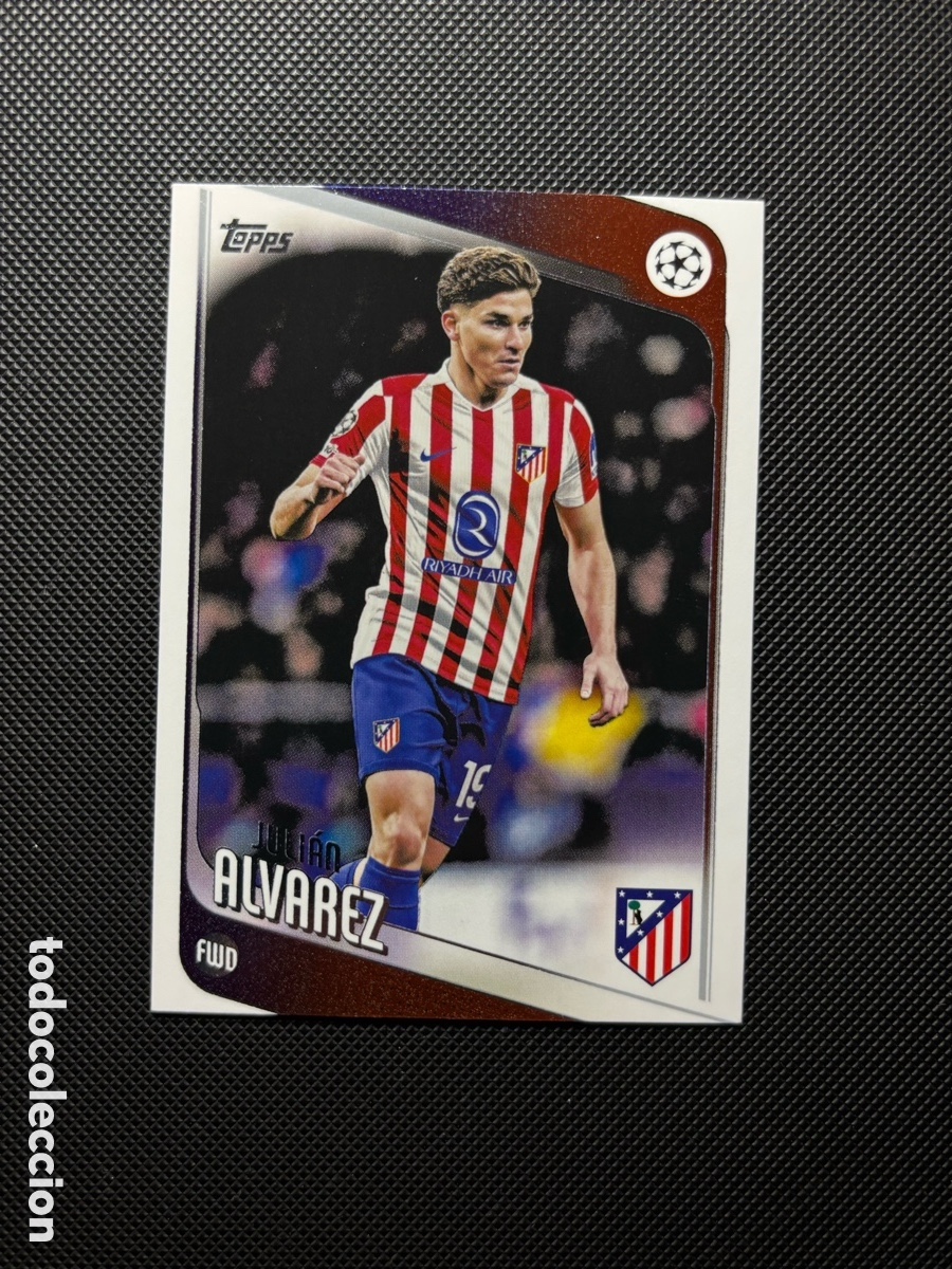 Trading cards: JULIAN ALVAREZ TOPPS FLAGSHIP 2026 ATL&Eacute;TICO