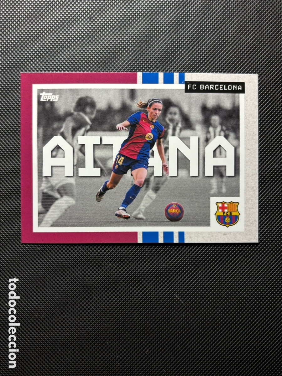 Trading cards: AITANA BONMATI BARCELONA SET CARD