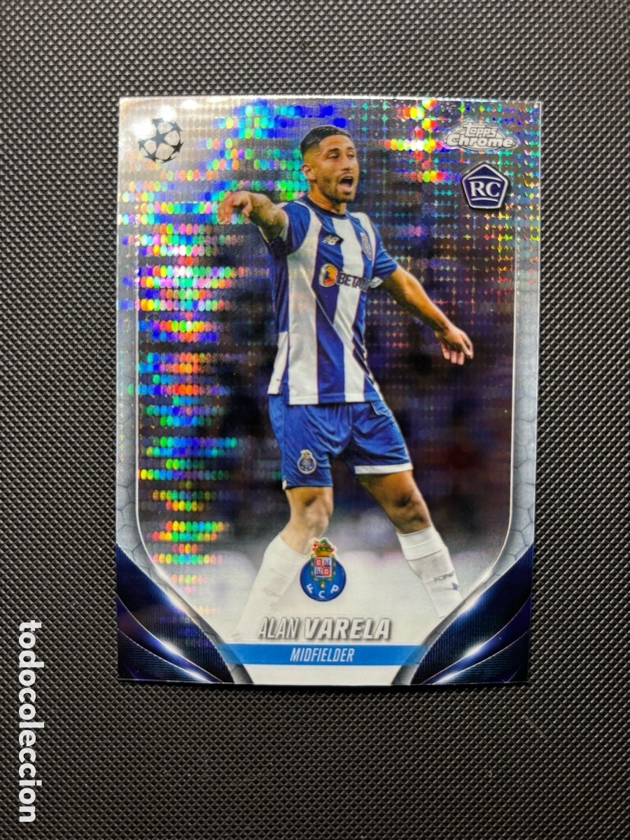 Cartas Colecion&aacute;veis: ALAN VARELA ROOKIE CARD TOPPS PORTO