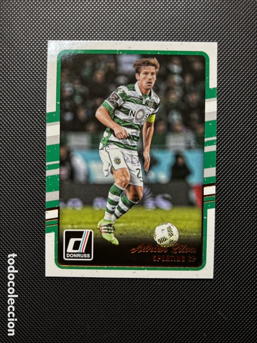 Cartas Colecion&aacute;veis: CARD ADRIEN SILVA PANINI DONRUSS SPORTING