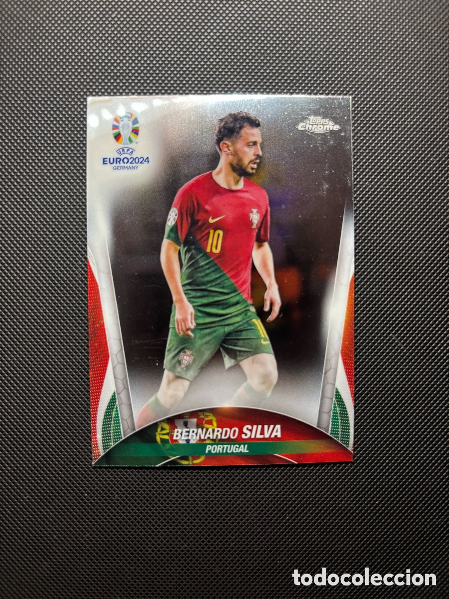 Trading cards: BERNARDO SILVA TOPPS CHROME 2024 PORTUGAL CARD