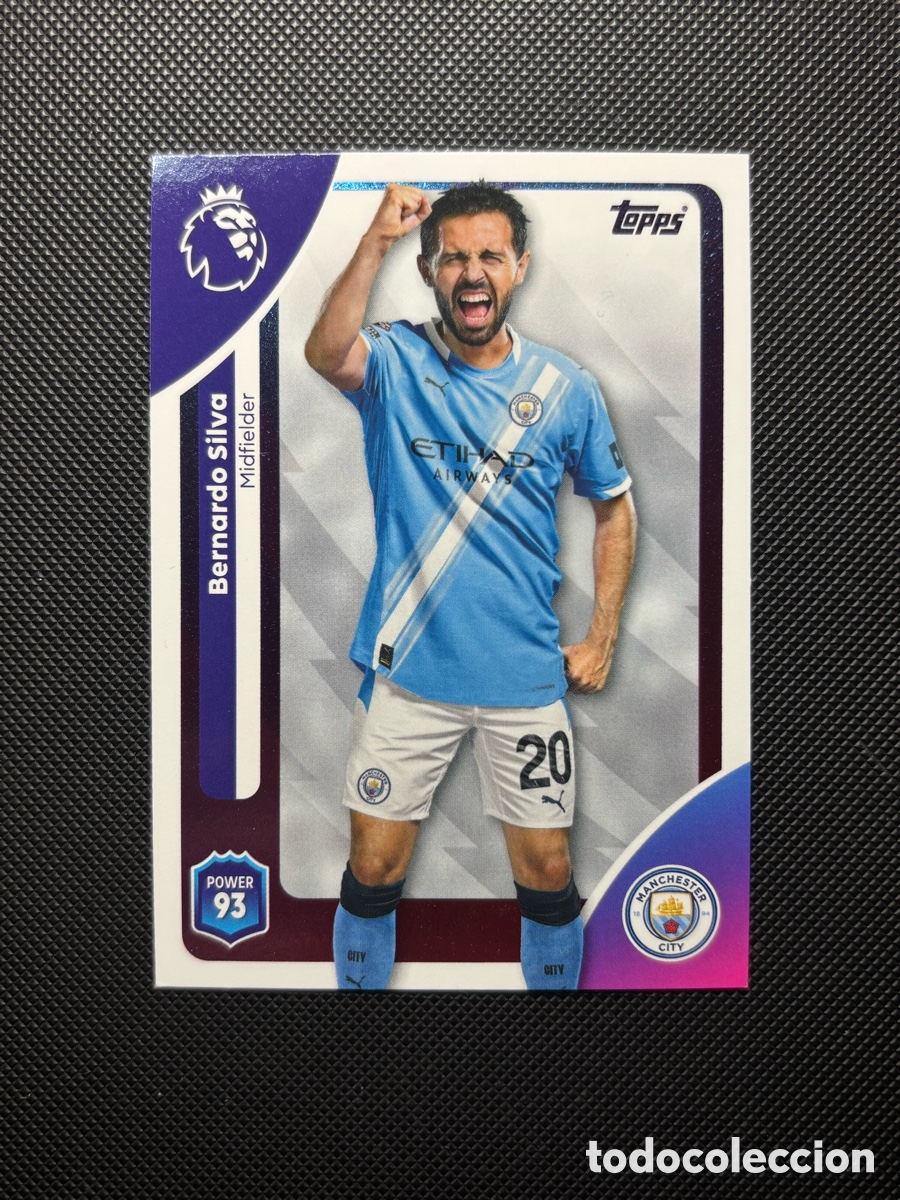 Trading cards: CARD BERNARDO SILVA TOPPS PREMIER LEAGUE 2026