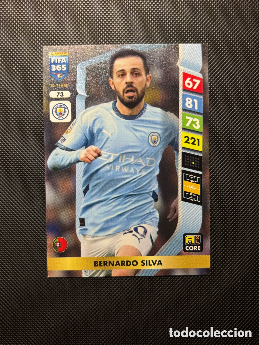 Trading cards: BERNARDO SILVA PANINI FIFA 365 CARD