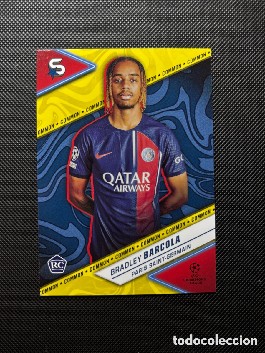 Trading cards: BRADLEY BARCOLA ROOKIE CARD TOPPS SUPERSTAR