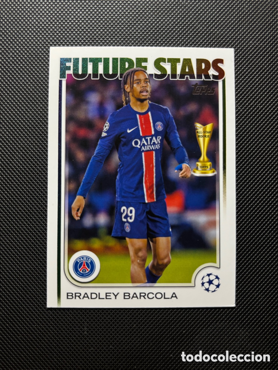 Trading cards: BRADLEY BARCOLA FUTURE STARS ALL STAR ROOKIE TOPPS