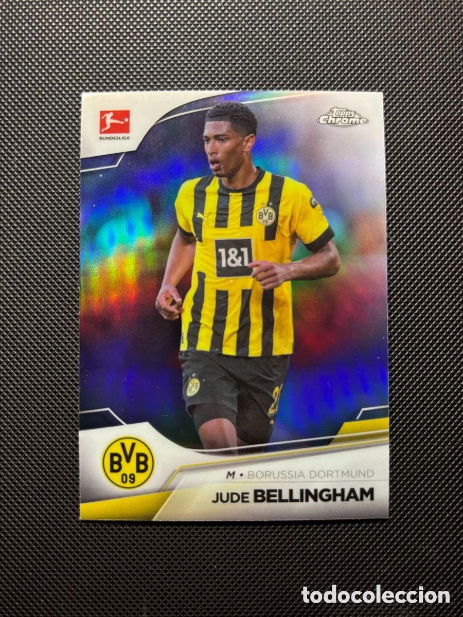 Trading cards: JUDE BELLINGHAM REFRACTOR TOPPS BUNDESLIGA 2023