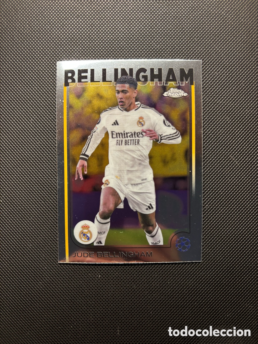 Trading cards: JUDE BELLINGHAM CARD TOPPS CHROME 2025