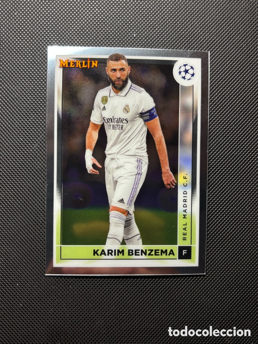 Figurine Collezionabili: KARIM BENZEMA TOPPS MERLIN 2023