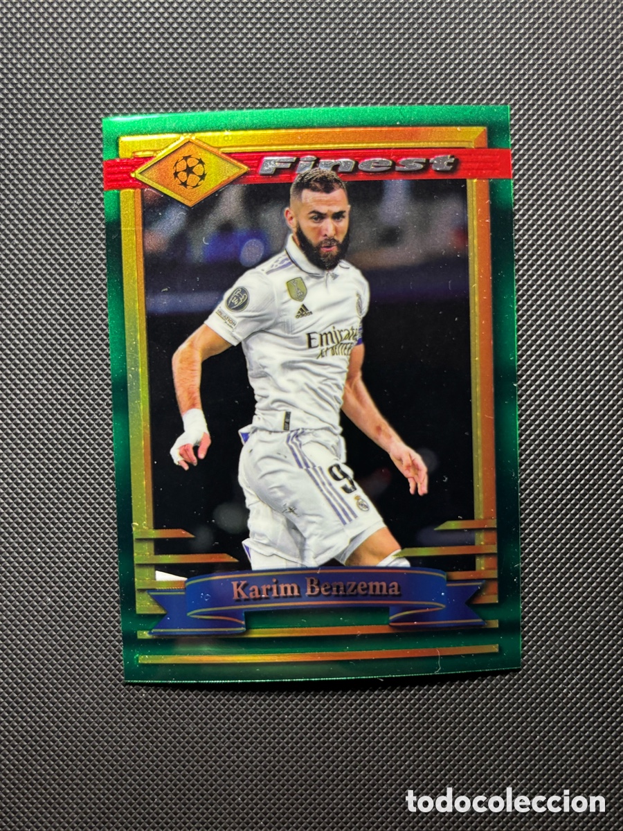 Figurine Collezionabili: KARIM BENZEMA FOOTBALL FINEST CARD REAL MADRID