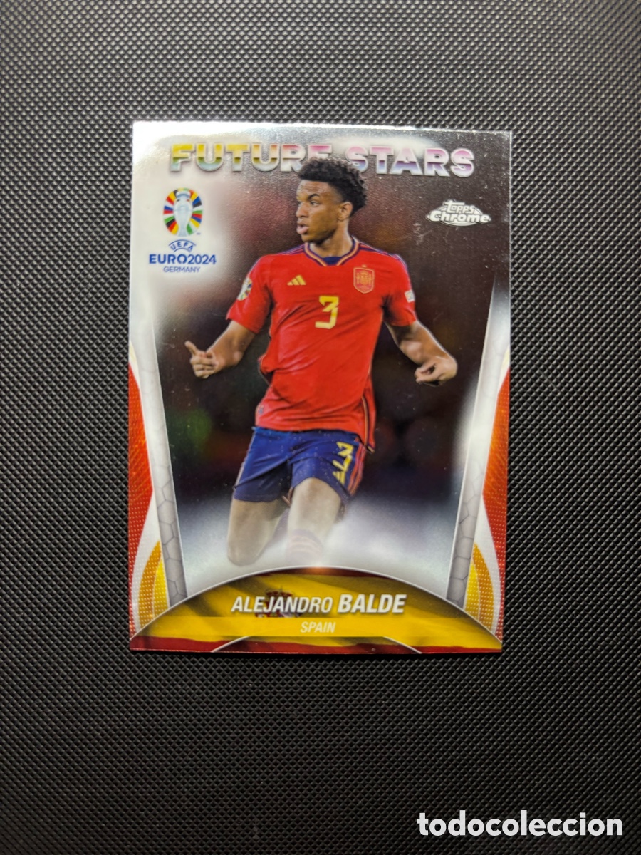 Trading cards: ALEJANDRO BALDE TOPPS EURO 2024 CARD