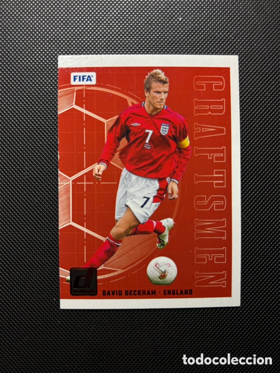 Trading cards: DAVID BECKHAM CRAFTSMEN CARD PANINI