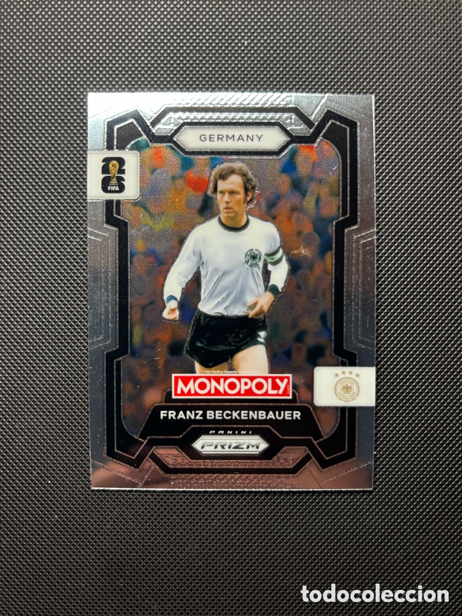 Trading cards: FRANZ BECKENBAUER PANINI MONOPOLY CARD