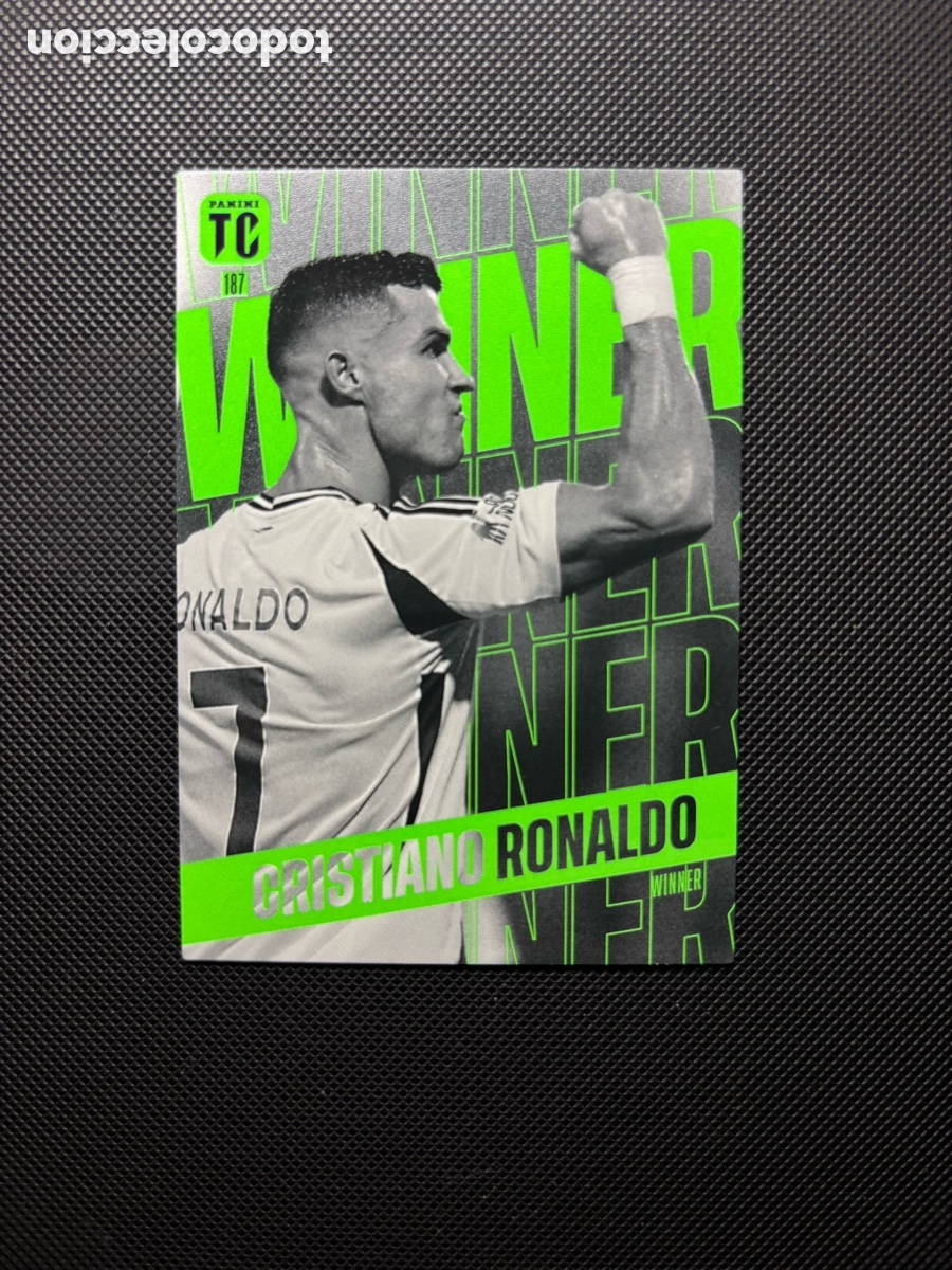 Trading cards: CRISTIANO RONALDO TOP CLASS WINNER CARD PANINI