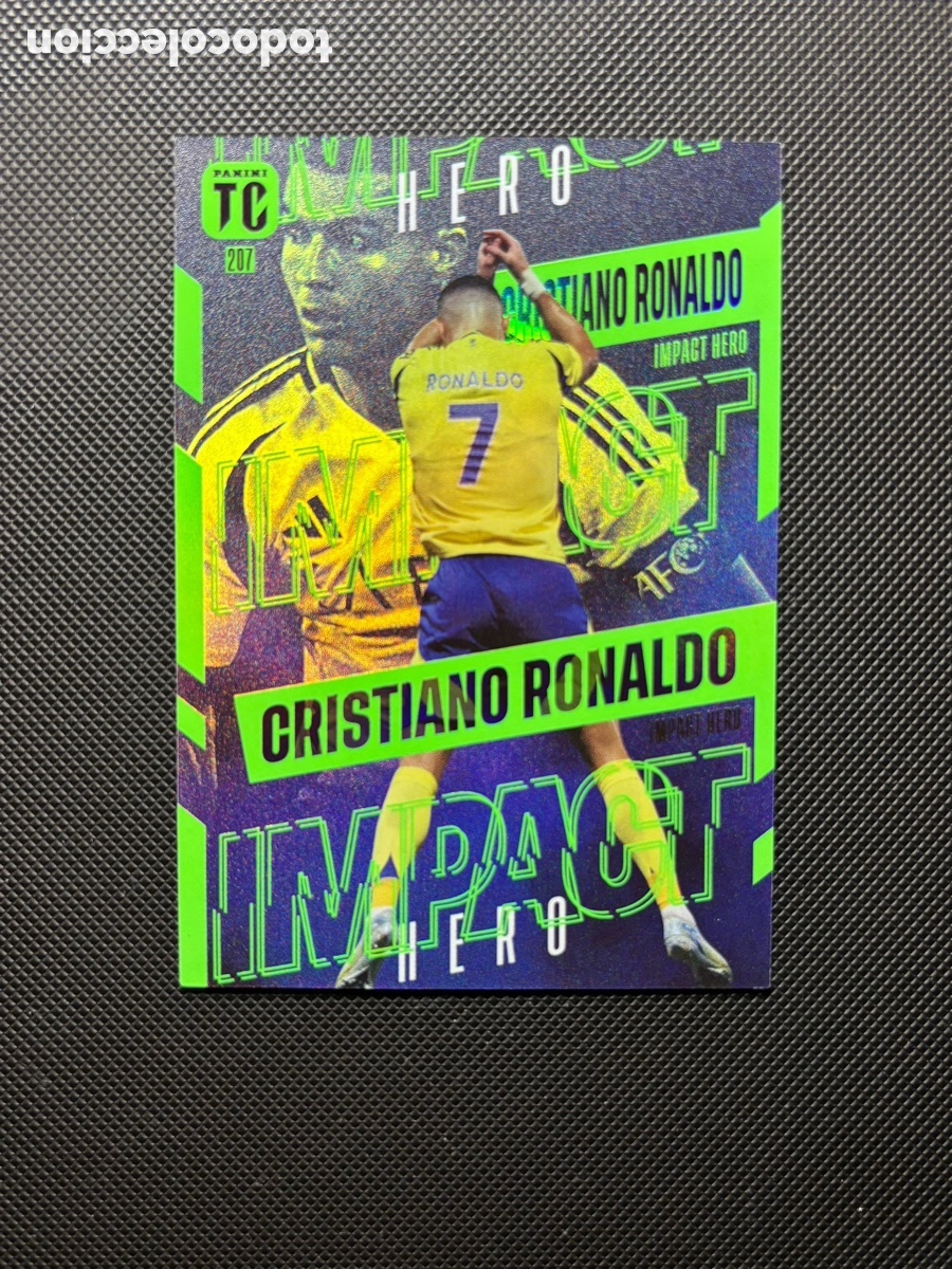 Trading cards: CRISTIANO RONALDO IMPACT HERO CARD PANINI TOP CLASS