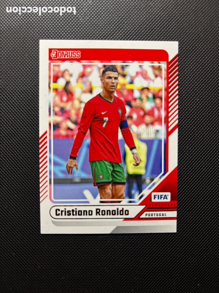 Trading cards: CARD CRISTIANO RONALDO PANINI DONRUSS 2025