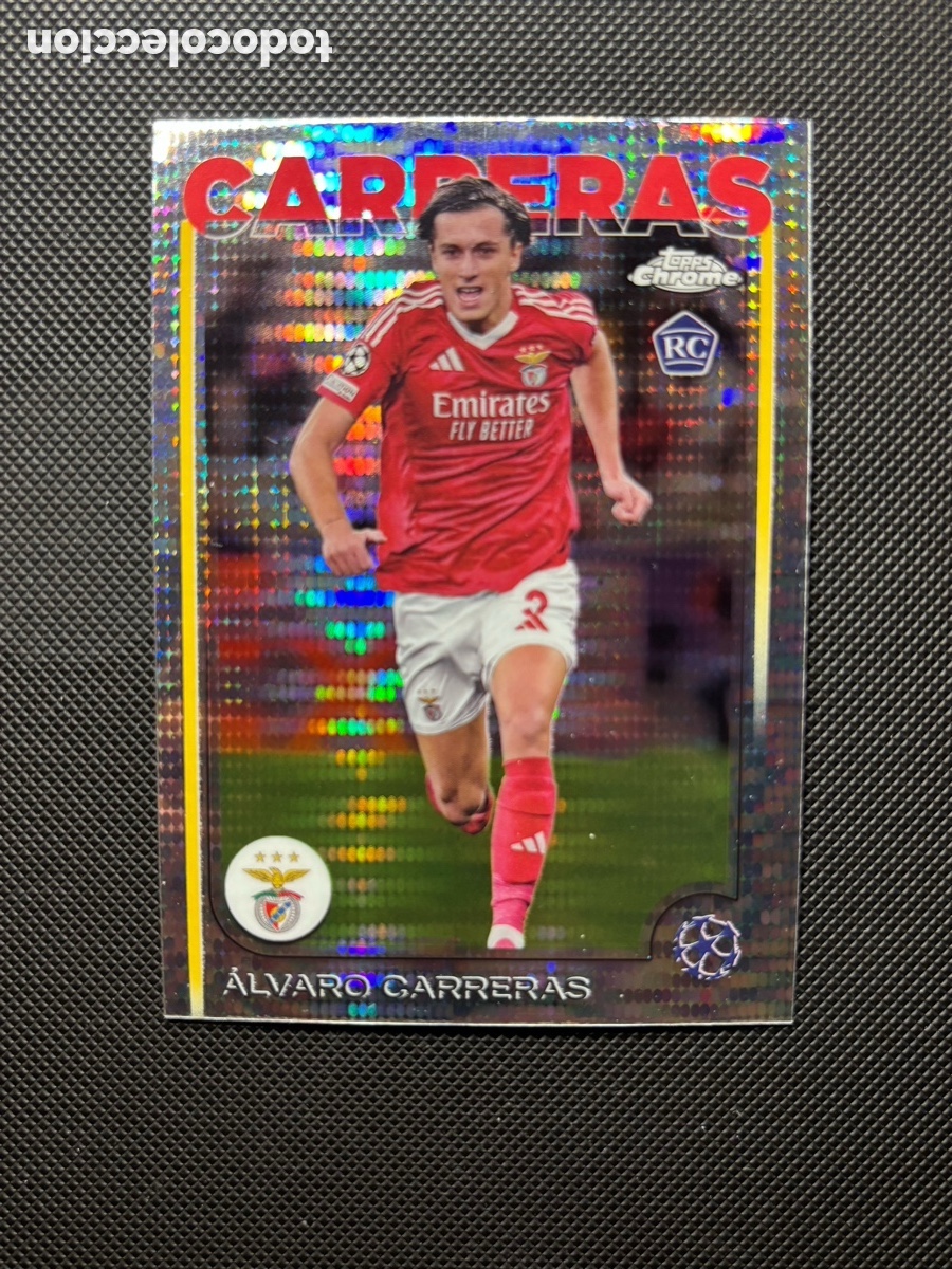 Trading cards: &Aacute;LVARO CARRERAS ROOKIE CARD PULSAR TOPPS