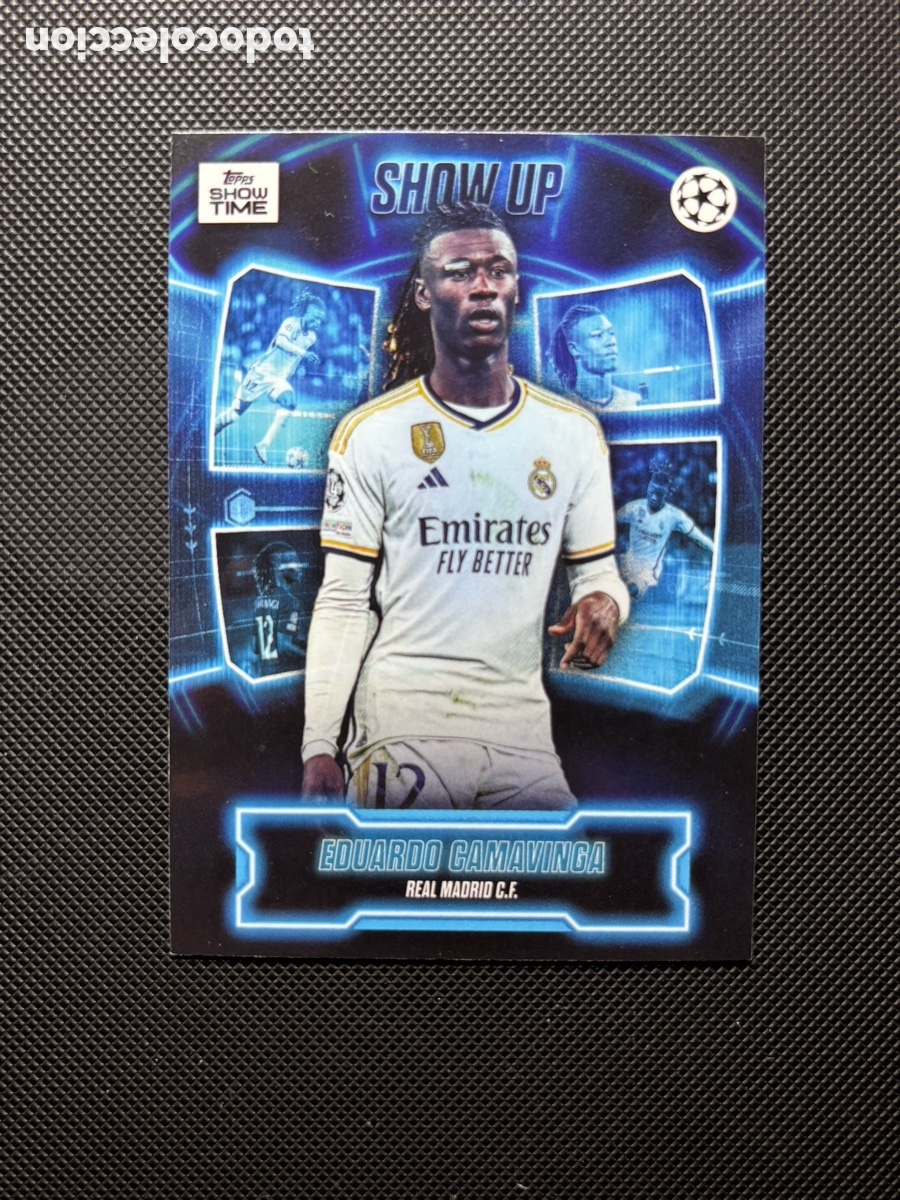 Trading cards: CAMAVINGA TOPPS SHOWTIME CARD REAL MADRID