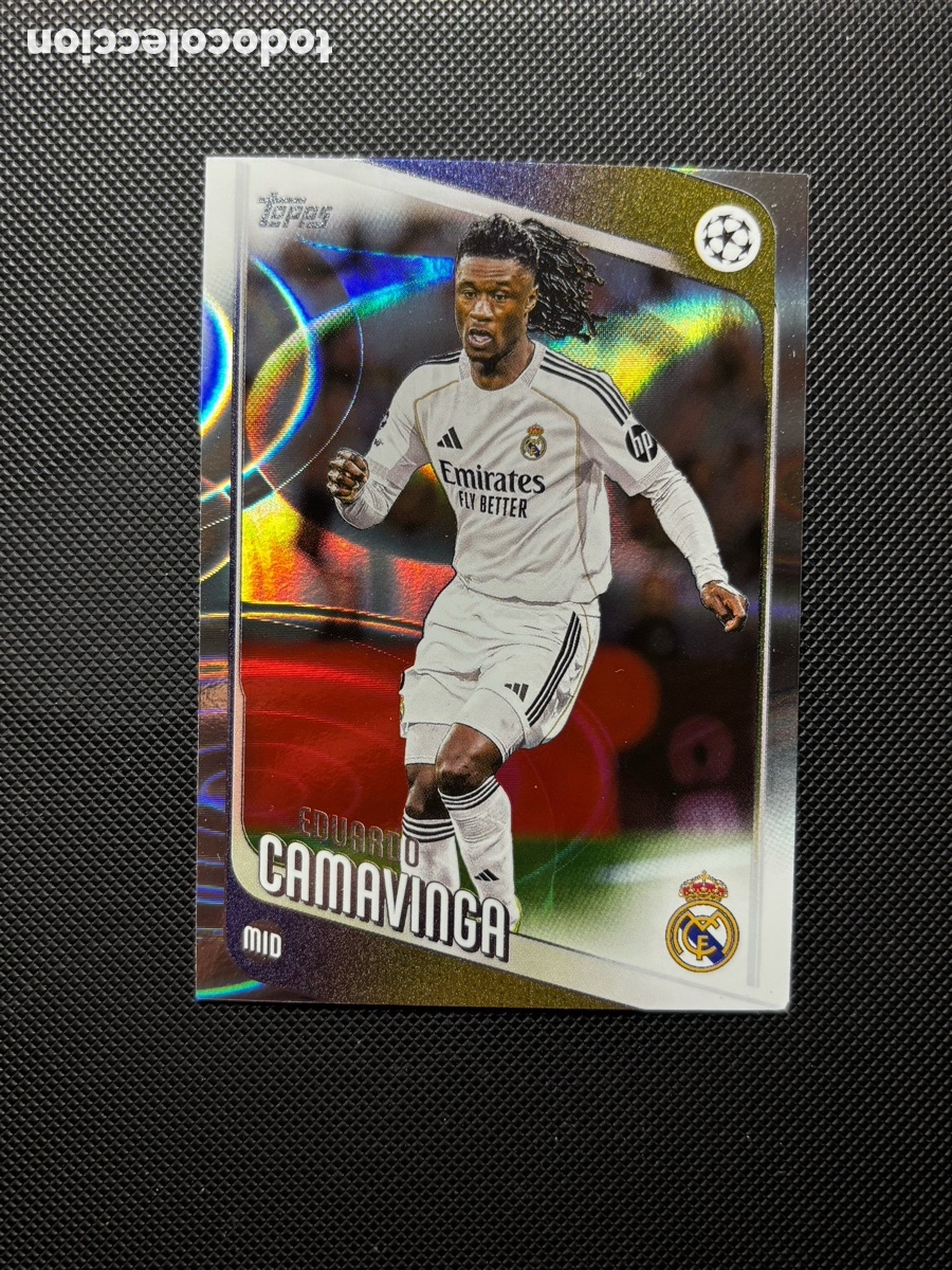 Trading cards: CARD CAMAVINGA RAINDROP FLAGSHIP 2026 REAL MADRID