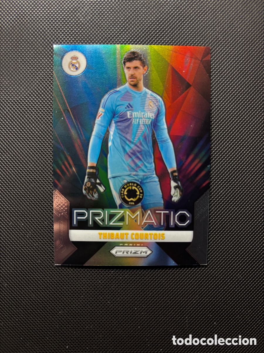 Trading cards: THIBAUT COURTOIS PRIZMATIC CARD PANINI 2025