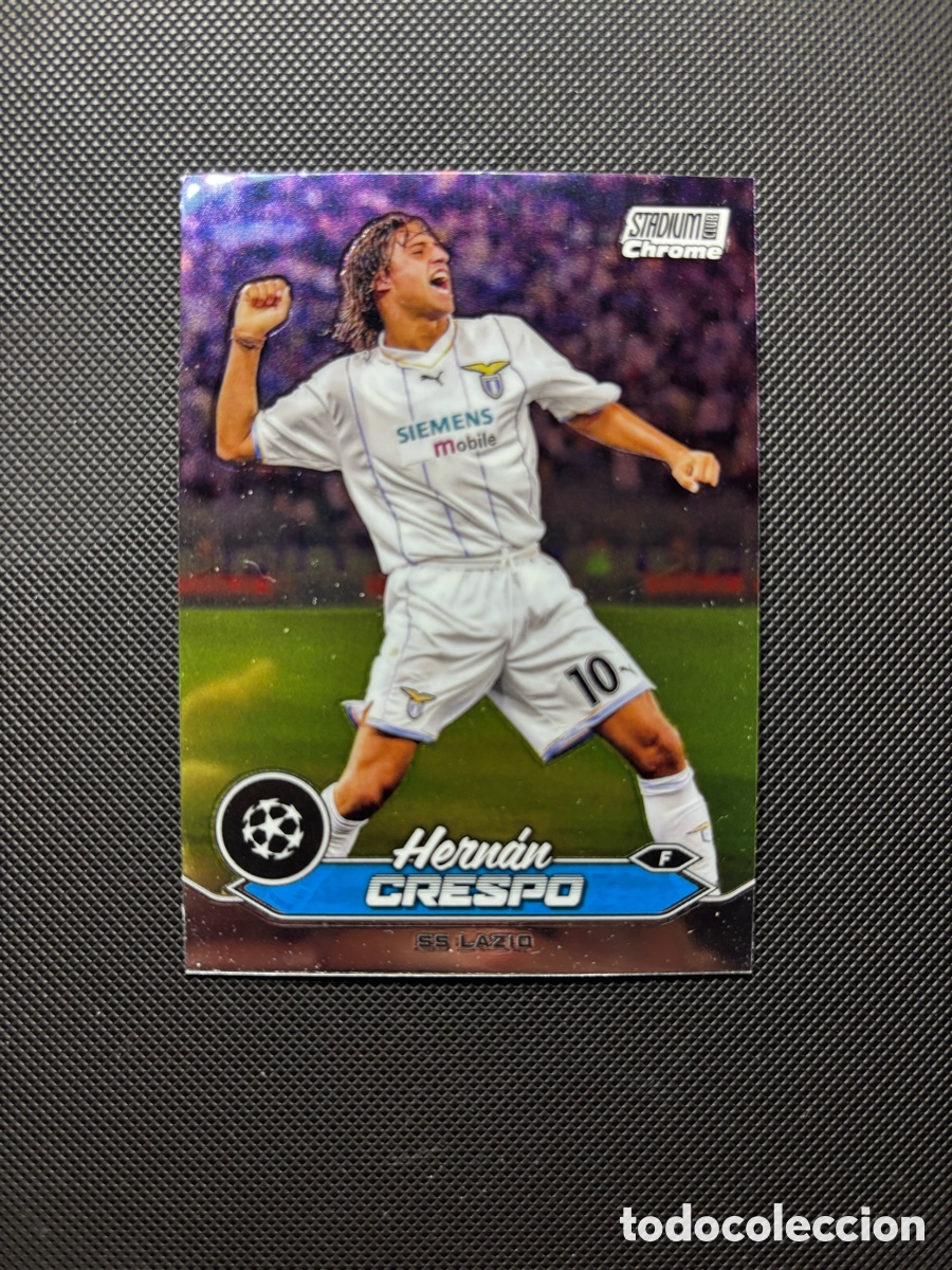 Trading cards: CARD HERMAN CRESPO STADIUM CLUB