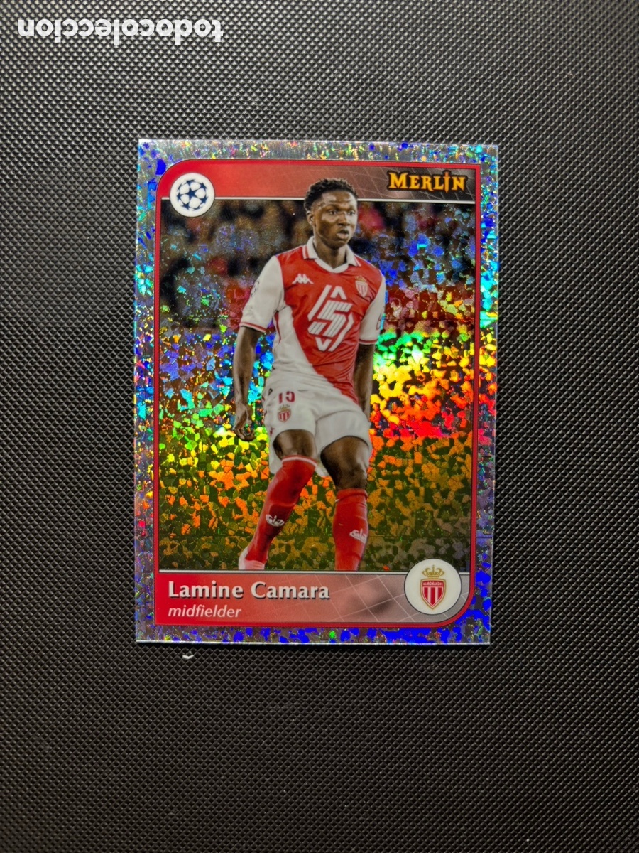 Trading cards: CARD LAMINE CAMARA TOPPS MERLIN DIAMANTE