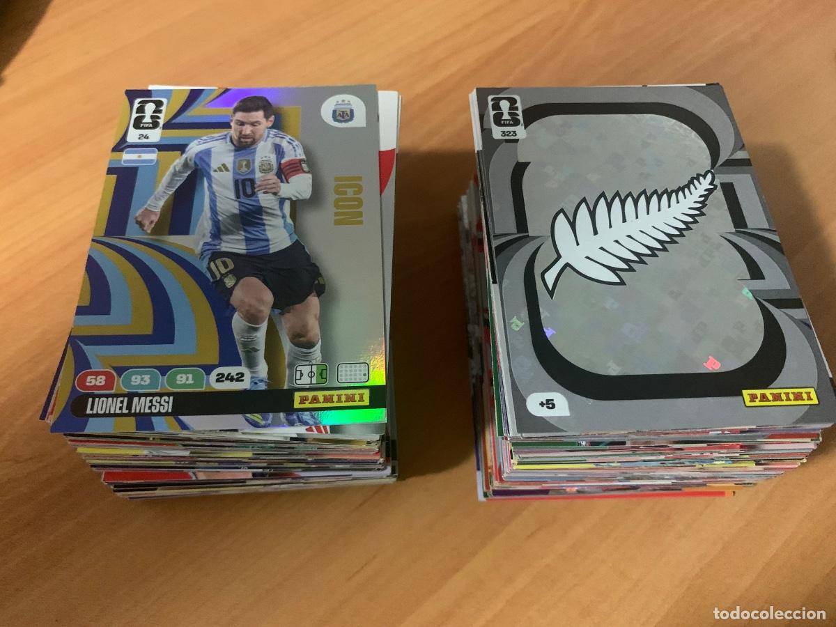 Trading cards: LOTE 200 CARDS ADRENALYN MUNDIAL 2026 PANINI