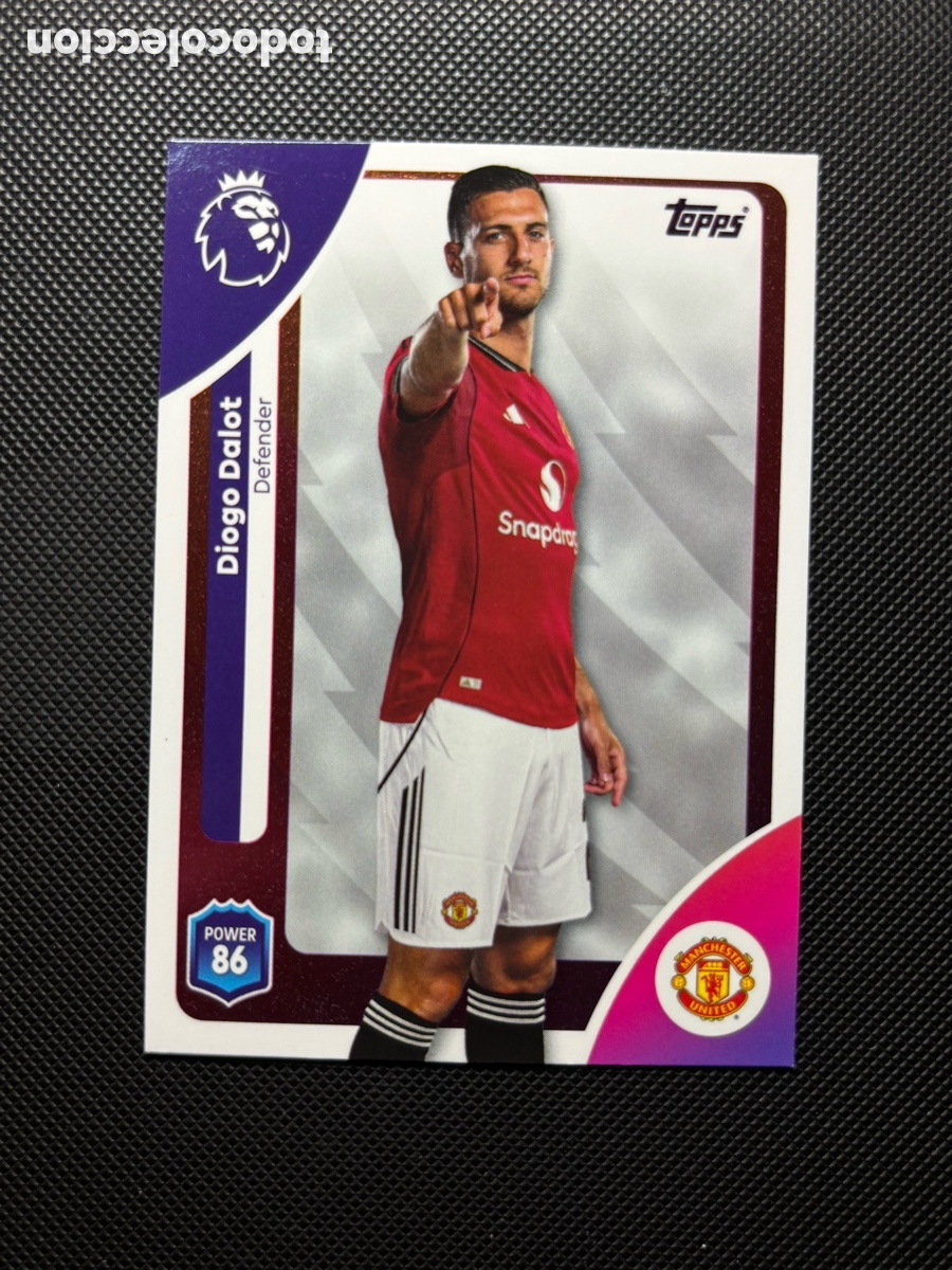 Trading cards: DIOGO DALOT TOPPS PREMIER LEAGUE 2026