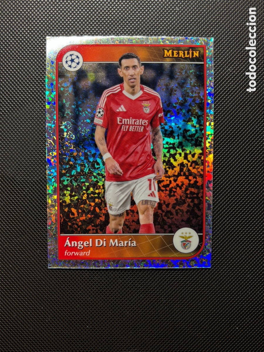 Trading cards: DI MARIA MERLIN BENFICA 2025 PARALELA