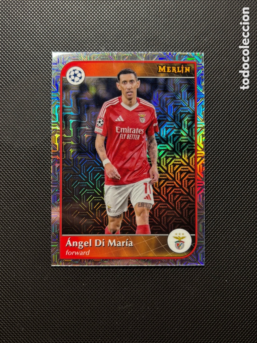 Trading cards: DI MARIA TOPPS MERLIN 2025 PARALELA