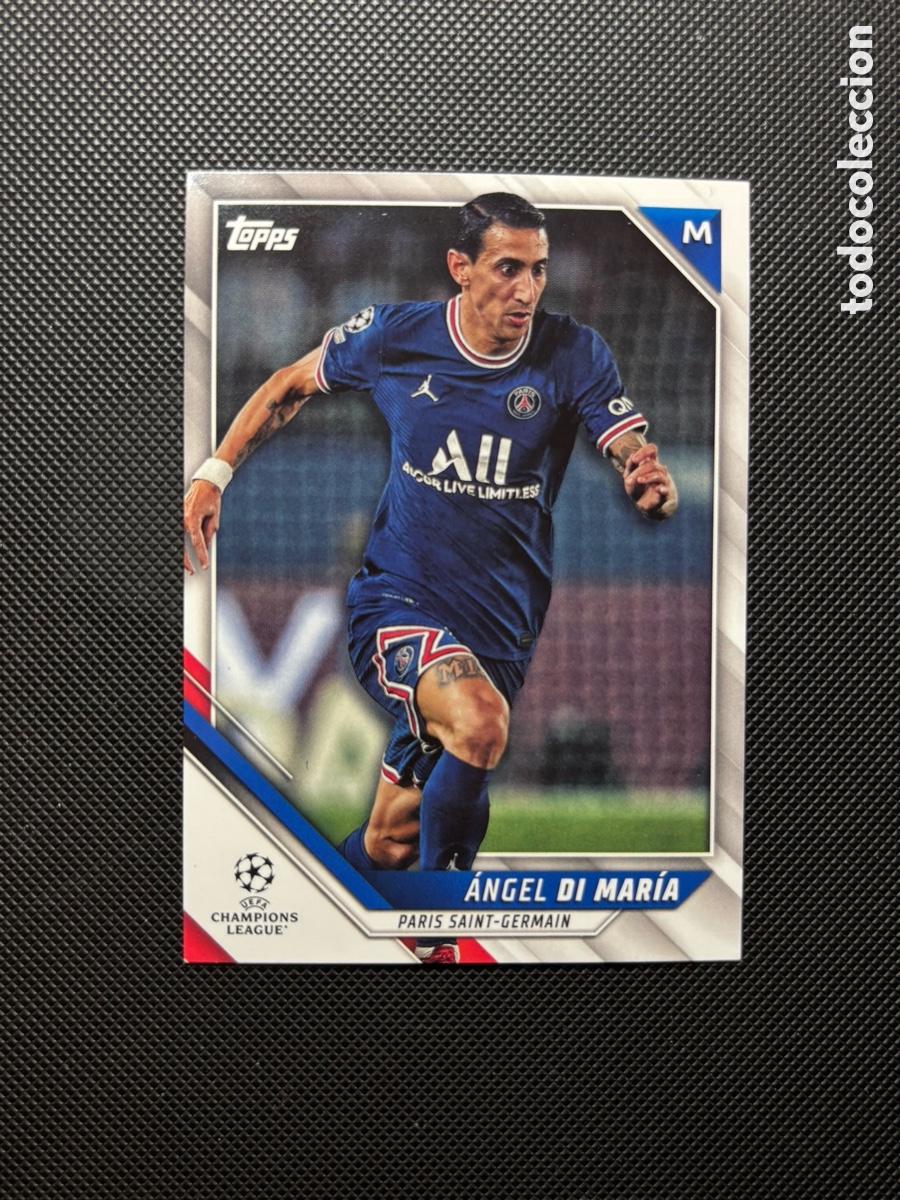 Trading cards: DI MARIA CARD TOPPS FLAGSHIP 2022 PSG
