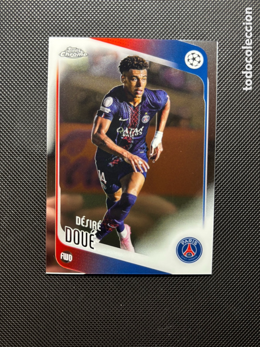 Trading cards: DESIRE DOUE CARD TOPPS CHROME 2026
