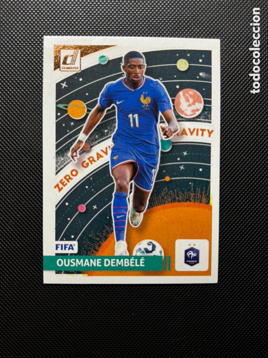 Trading cards: OUSMANE DEMBELE ZERO GRAVITY PANINI DONRUSS