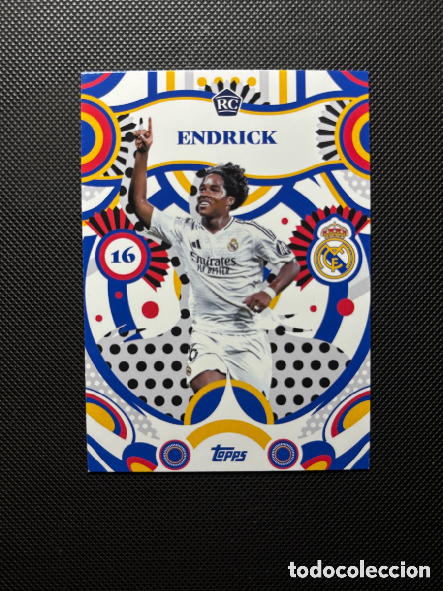 Trading cards: ENDRICK ROOKIE CARD REAL MADRID SET