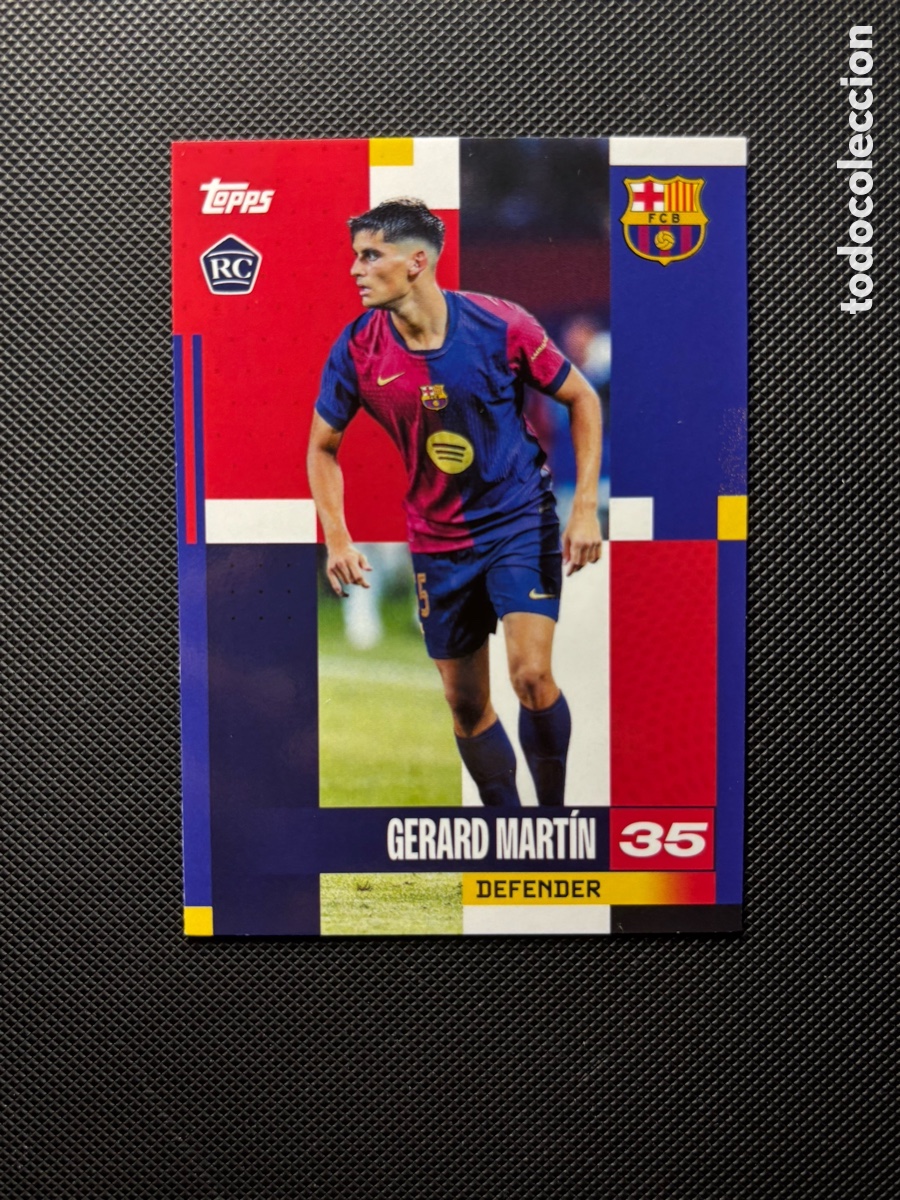 Sammelkarten: GERARD MARTIN ROOKIE CARD BARCELONA
