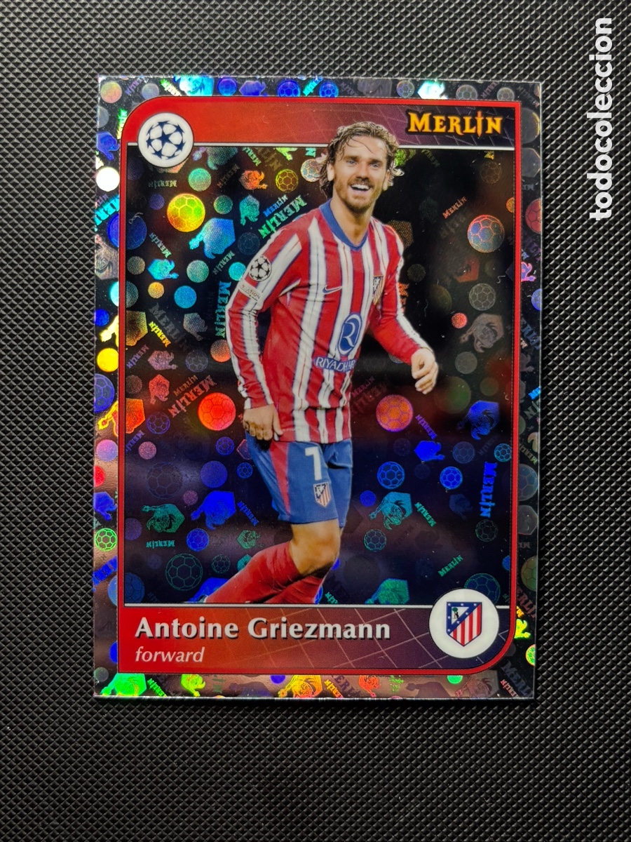 Trading cards: ANTOINE GRIEZMANN LOGOFRACTOT TOPPS MERLIN