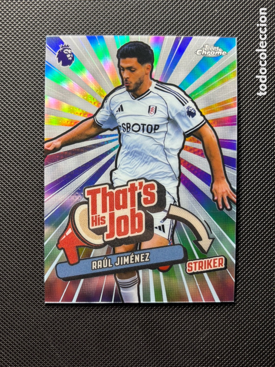 Trading cards: RAUL GIM&Eacute;NEZ THATS HIS JOB